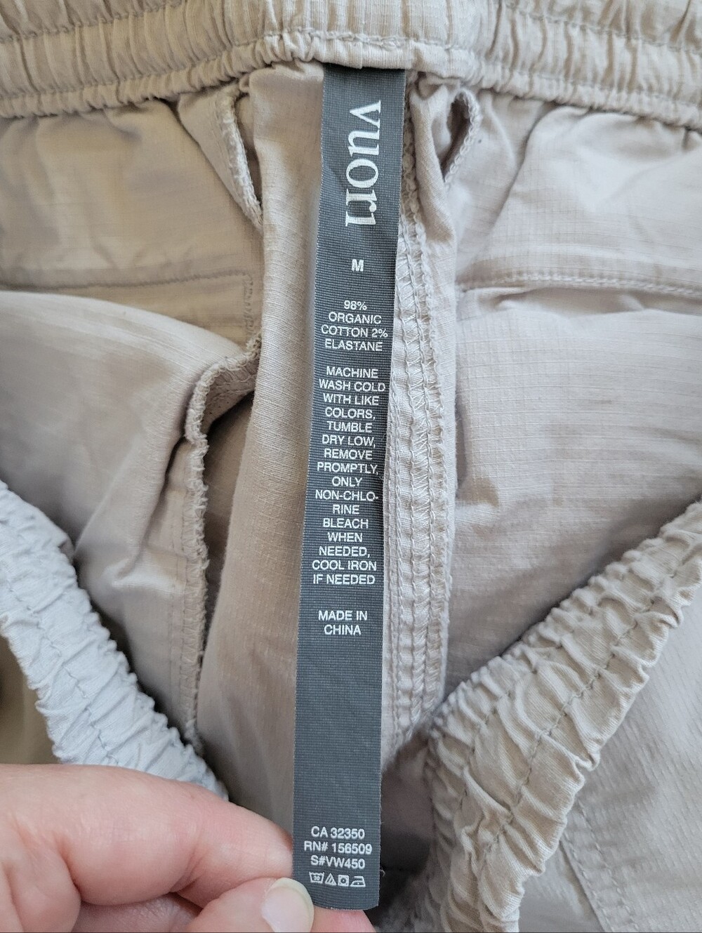 Vuori Vintage Ripstop Pant Gravel - Picture 7 of 8